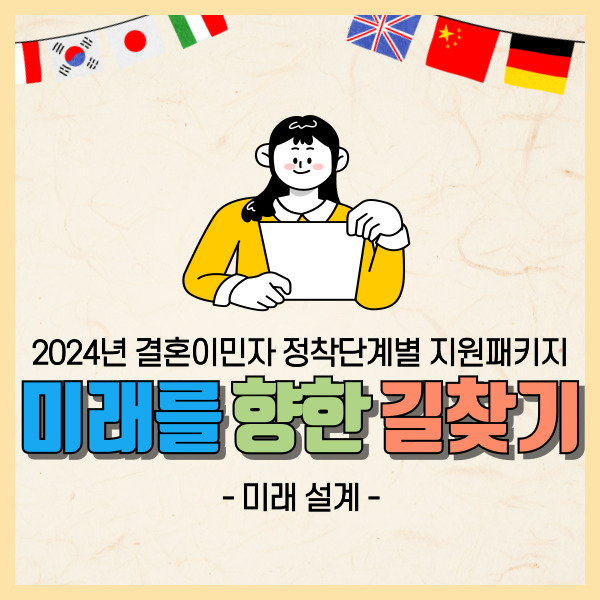 2024년 결혼이민자 정착단계별 지원패키지